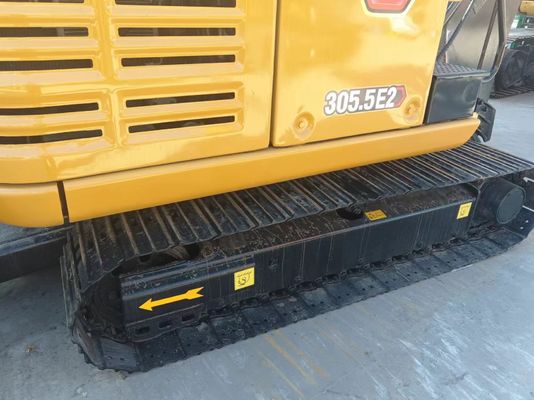 5500 KG Poids de la machine CAT305.5E2 Excavateur à un prix abordable avec une soupape hydraulique d'origine