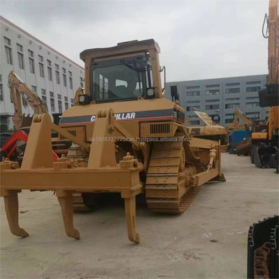 Bulldozer japonais CAT D7R d'occasion 2016 avec une excellente maniabilité