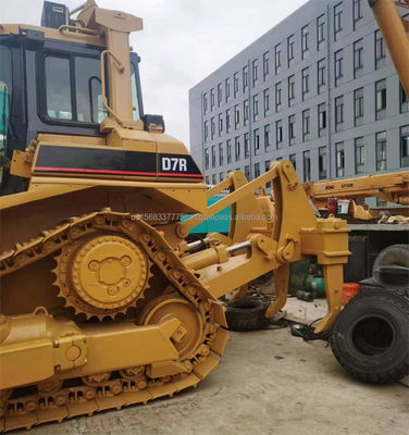 Bulldozer japonais CAT D7R d'occasion 2016 avec une excellente maniabilité