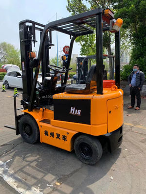 Année 2012 Hangzhou Forklift H15 J15 Pousse-pousse diesel d'occasion de 2 m de longueur de fourche