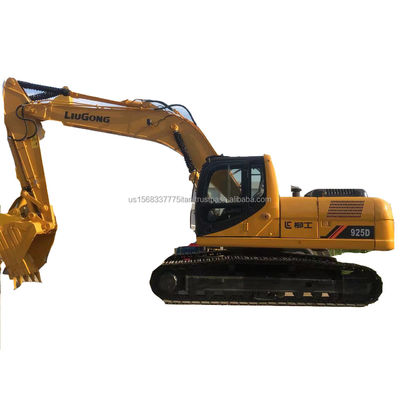 2016 Liugong 925D Excavateur à chenille avec soupape hydraulique d'origine Grande efficacité