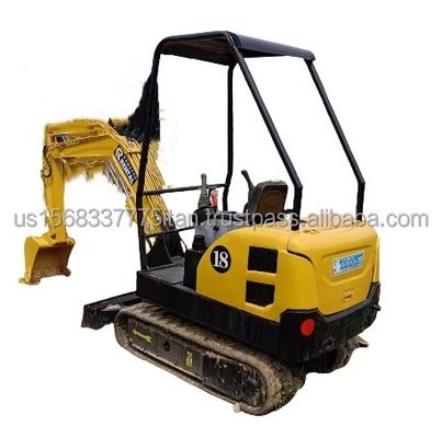 Komatsu PC18 Mini Excavateur à rouleaux d'occasion avec cylindre hydraulique d'origine au Japon