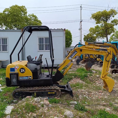 Komatsu PC18 Mini Excavateur à rouleaux d'occasion avec cylindre hydraulique d'origine au Japon