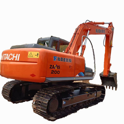 Excavateur Hitachi ZX200 avec pompe hydraulique d'origine et stock suffisant prêt à être expédié