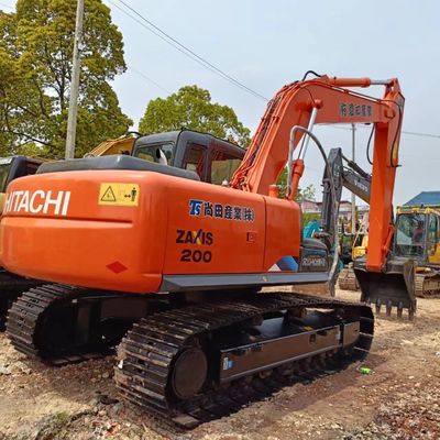 Excavateur Hitachi ZX200 avec pompe hydraulique d'origine et stock suffisant prêt à être expédié