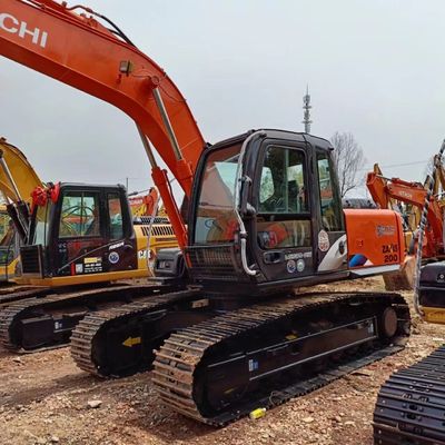 20 tonnes Mini Bagger Excavateur agricole d'occasion Moteur Hitachi Livraison gratuite 0-2000 Heures de travail