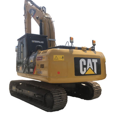Excavateur CAT320 320D2 d'occasion d'une capacité de seau de 1 M3 et de 0 à 2000 heures de travail