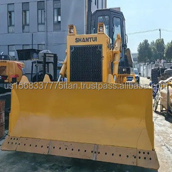 Shandong SHANTUI Bulldozer à rampe SD22 d'occasion avec moteur de 202 kW et pompe suffisamment stockée
