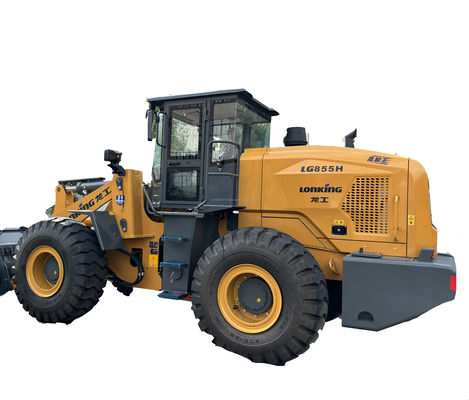 En bon état Longgong LG 855N chargeur équipement de construction utilisé moteur LiuGong