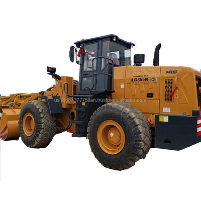 En bon état Longgong LG 855N chargeur équipement de construction utilisé moteur LiuGong